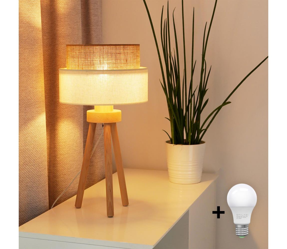 Brilagi - LED Lampa stołowa BOHO STYLE 1xE27/15W/230V