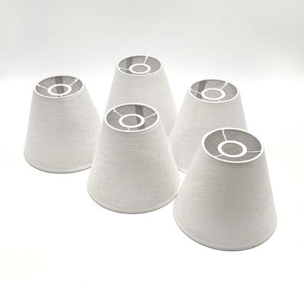 Brilagi - LED Plafon ANTHONY 5xE14/40W/230V dąb orzech/biały