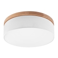 Brilagi - LED Lampa sufitowa BELLADONNA 3xE27/15W/230V białe/dąb