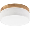 Brilagi - LED Lampa sufitowa BELLADONNA LED/20W/230V Ø 30 cm biała/dąb