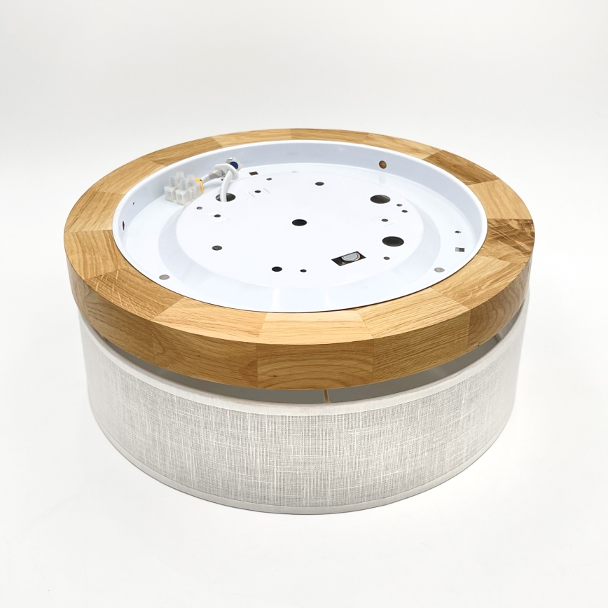 Brilagi - LED Lampa sufitowa BELLADONNA LED/20W/230V Ø 30 cm biała/dąb