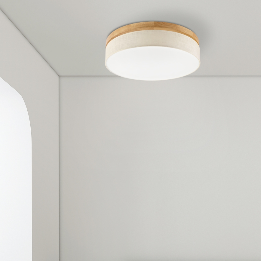 Brilagi - LED lampa sufitowa BELLADONNA LED/36W/230V średnica 50 cm kremowa/dąb
