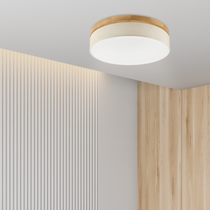 Brilagi - LED lampa sufitowa BELLADONNA LED/36W/230V średnica 50 cm kremowa/dąb