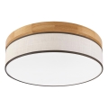 Brilagi - LED Lampa sufitowa BELLADONNA LED/36W/230V Ø 40 cm krem/dąb