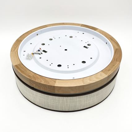 Brilagi - LED Lampa sufitowa BELLADONNA LED/36W/230V Ø 40 cm krem/dąb