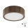 Brilagi - LED Lampa sufitowa CARVALHO 1xE27/60W/230V dąb orzech średnica 27 cm