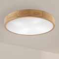 Brilagi - LED Lampa sufitowa CARVALHO 4xE27/60W/230V dąb ø 57,5 cm