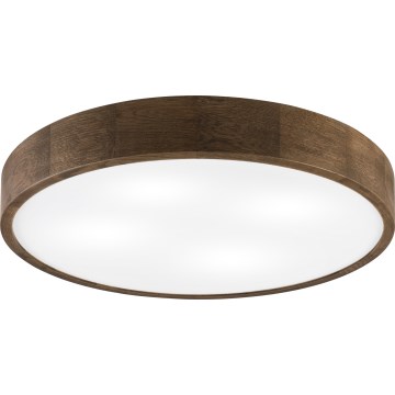 Brilagi - LED Lampa sufitowa CARVALHO 4xE27/60W/230V orzech Ø 57,5 cm