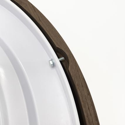 Brilagi - LED Lampa sufitowa CARVALHO 4xE27/60W/230V orzech Ø 57,5 cm