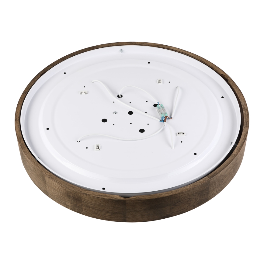 Brilagi - LED Lampa sufitowa CARVALHO 4xE27/60W/230V orzech Ø 57,5 cm