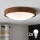 Brilagi - LED lampa sufitowa CARVALHO SLIM 2xE27/15W/230V dąb/wiśnia śr. 37 cm