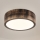 Brilagi - LED lampa sufitowa CARVALHO SMOKEY LED/20W/230V dąb śr. 27,5 cm