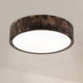 Brilagi - LED lampa sufitowa CARVALHO SMOKEY LED/36W/230V dąb śr. 37,5 cm