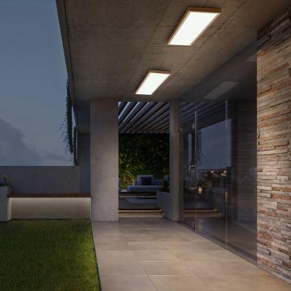 Brilagi - LED plafon łazienkowy FRAME LED/50W/230V 120x30 cm IP44 beżowy