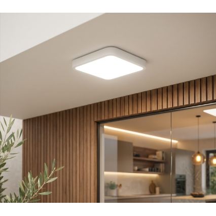 BRILAGI - LED lampa sufitowa do łazienki ZENNA LED/18W/230V 28,5x28,5 cm IP44 biała