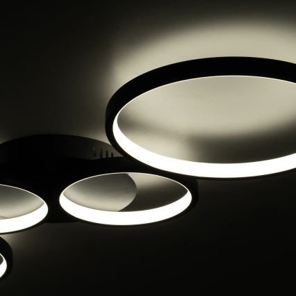 BRILAGI - LED lampa sufitowa ECHO LED/40W/230V 4000K 32x90 cm czarna