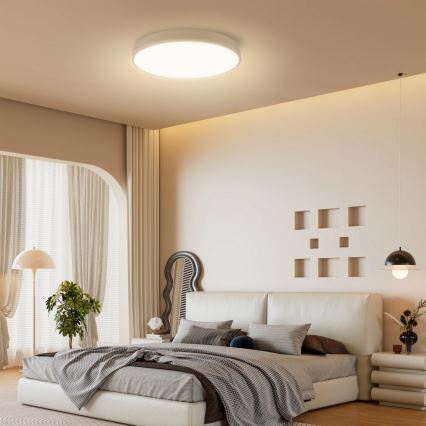 Brilagi - LED Lampa Sufitowa Łącząca POOL LED/60W/230V 3000-6000K średnica 50 cm beżowa + pilot zdalnego sterowania