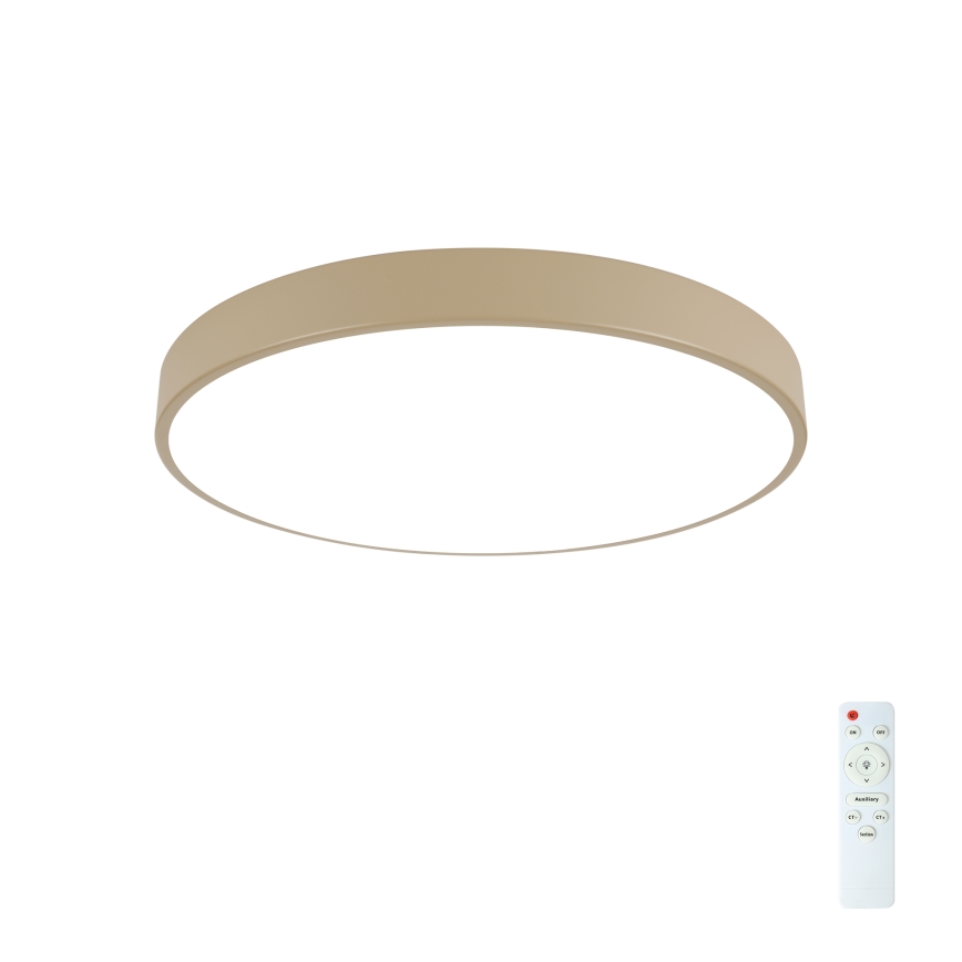 Brilagi - LED Lampa Sufitowa Łącząca POOL LED/60W/230V 3000-6000K średnica 50 cm beżowa + pilot zdalnego sterowania