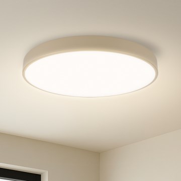 Brilagi - LED Lampa Sufitowa Łącząca POOL LED/60W/230V 3000-6000K średnica 50 cm beżowa + pilot zdalnego sterowania