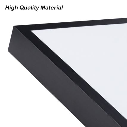 Brilagi - Oprawa sufitowa LED do łazienki FRAME LED/96W/230V 120x60 cm 3000/4000/6000K IP44 czarna