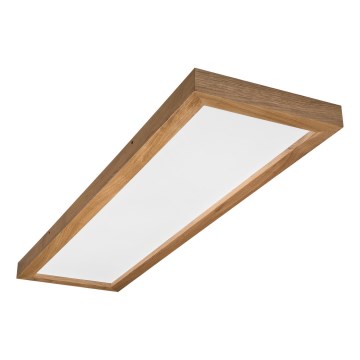 Brilagi - LED Lampa Sufitowa Łazienkowa WOODY FRAME LED/50W/230V 120x30 cm IP44 dąb