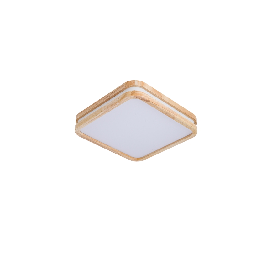 Brilagi - Lampa sufitowa MOLINA SQUARE LED/32W/230V 3000/4000/6000K dąb 30x30 cm