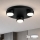 Brilagi - LED lampa sufitowa MONO 3xGX53/30W/230V śr. 30 cm czarna
