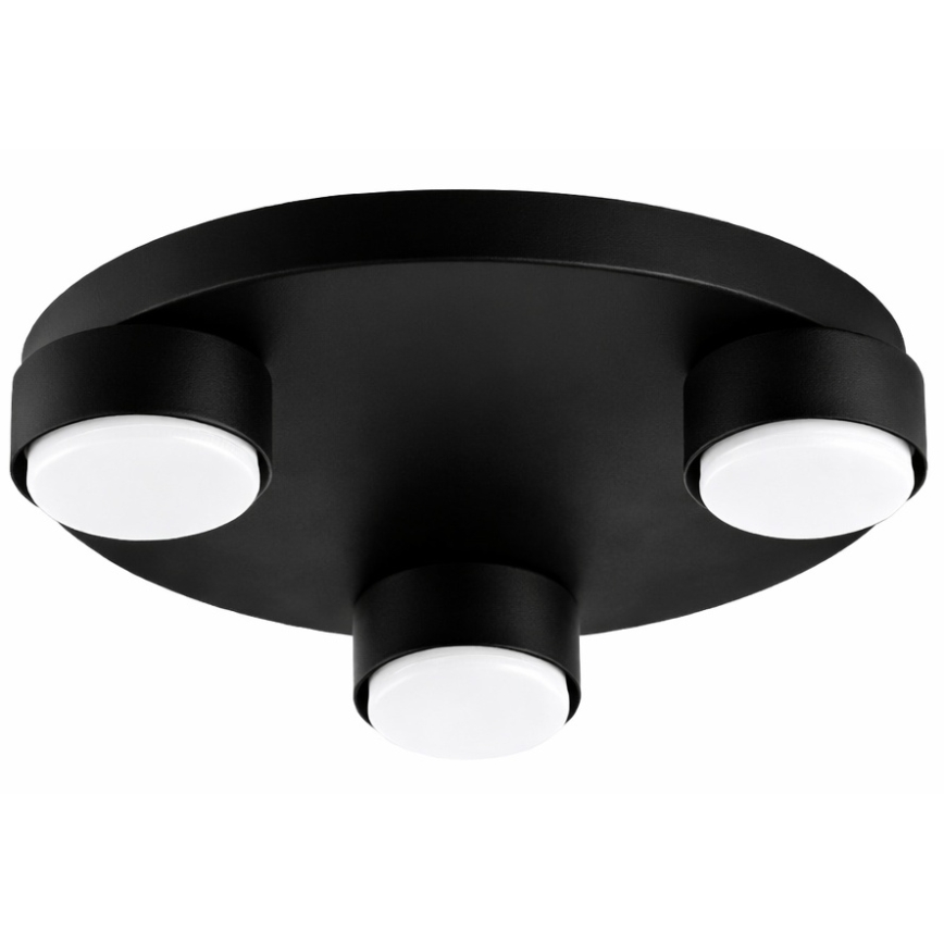 Brilagi - LED lampa sufitowa MONO 3xGX53/30W/230V śr. 30 cm czarna