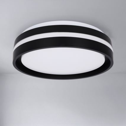 Brilagi - LED lampa sufitowa NAOMI LED/24W/230V śr. 28,5 cm czarna