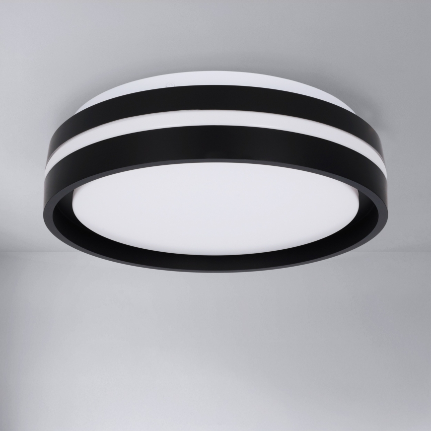 Brilagi - LED lampa sufitowa NAOMI LED/24W/230V śr. 28,5 cm czarna