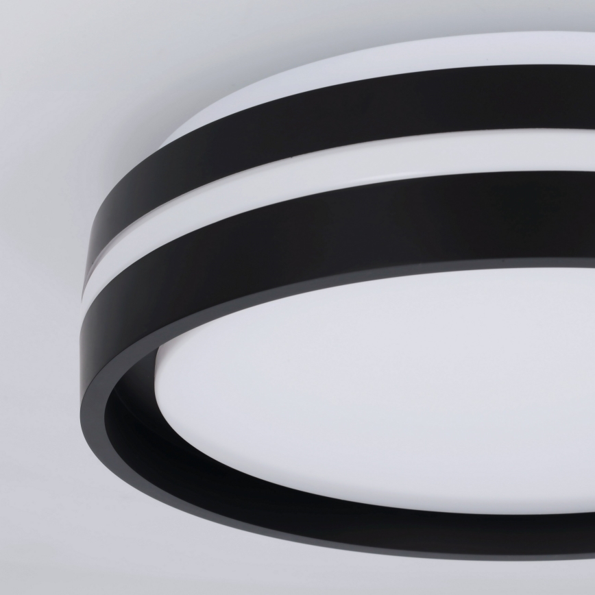 Brilagi - LED lampa sufitowa NAOMI LED/24W/230V śr. 28,5 cm czarna