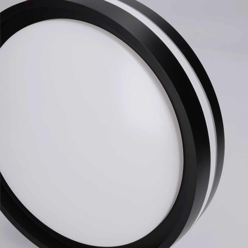 Brilagi - LED lampa sufitowa NAOMI LED/24W/230V śr. 28,5 cm czarna