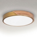 BRILAGI - LED Lampa sufitowa PILANA LED/24W/230V dąb/złoto śr. 30 cm
