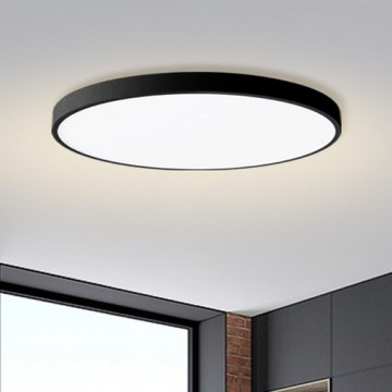 Brilagi - LED Lampa sufitowa POOL LED/180W/230V 3000/4500/6000K średnica 120 cm czarna