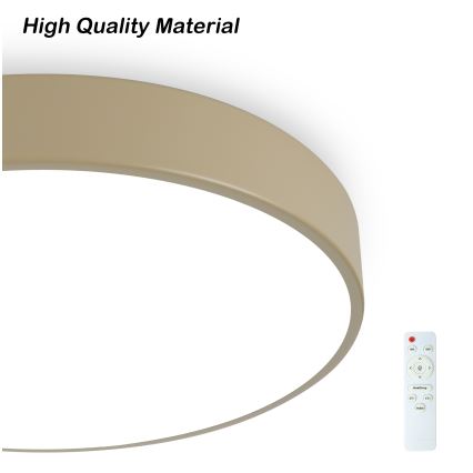 Brilagi - Ściemnialna lampa sufitowa POOL LED/36W/230V 3000-6000K średnica 30 cm beżowa + zdalne sterowanie
