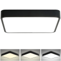 Brilagi - LED Lampa sufitowa POOL LED/48W/230V 3000/4500/6000K 50x50 cm czarna