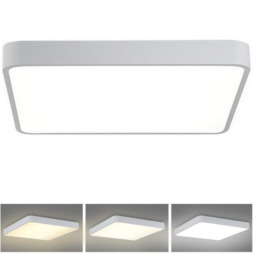 Brilagi - LED Lampa sufitowa POOL SQUARE LED/48W/230V 3000/4500/6000K 50x50 cm biała