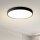 Brilagi - LED Lampa sufitowa regulowana POOL LED/60W/230V 3000-6000K średnica 60 cm czarna + pilot zdalnego sterowania