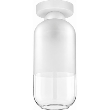 BRILAGI - LED lampa sufitowa RETRO GLASS 1xE27/60W/230V śr. 14 cm biała