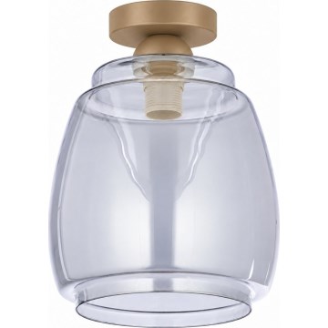 BRILAGI - LED Lampa sufitowa RETRO GLASS 1xE27/60W/230V śr. 26 cm beżowa/dymnoszara