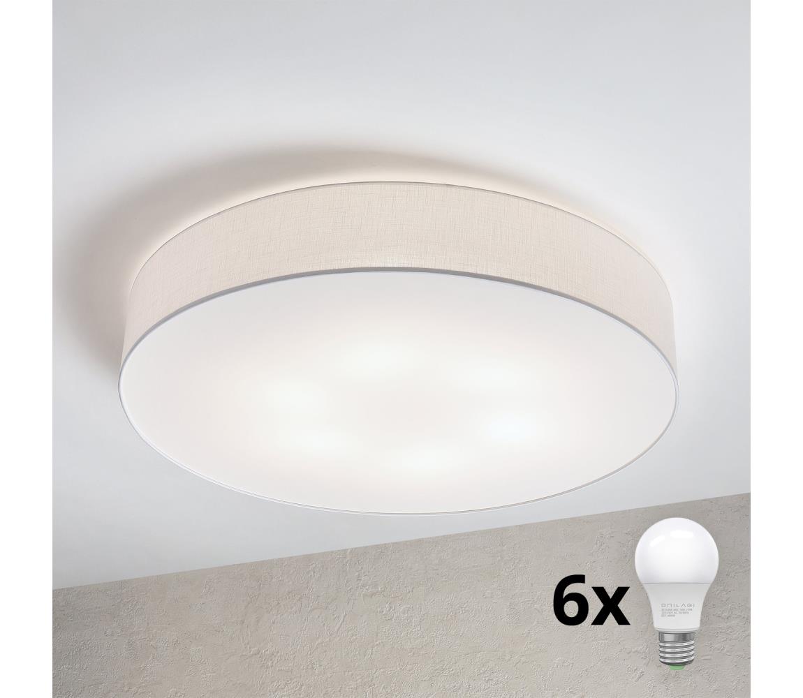 Brilagi - LED lampa sufitowa SIRIJA 6xE27/15W/230V śr. 80 cm biała