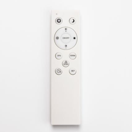 BRILAGI - Lampa sufitowa LED VELVET TWIST LED/24W/230V 4000K śr. 55 cm różowa/kremowa