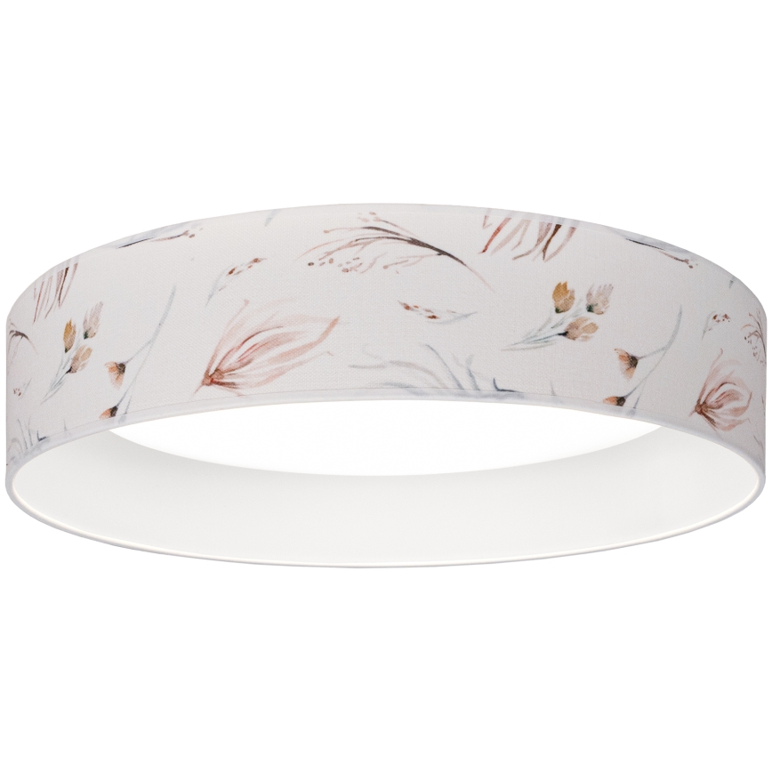 BRILAGI - Lampa sufitowa LED VELVET VARI LED/24W/230V 3000/4000/6500K śr. 45 cm biała/wzór kwiatowy