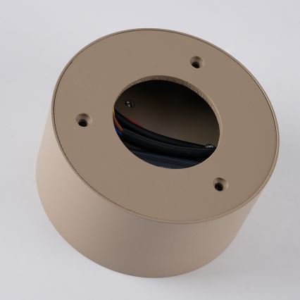BRILAGI - LED Zewnętrzna lampa sufitowa FORIS LED/14W/230V śr. 12 cm beżowa IP44