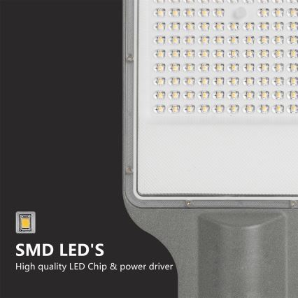 Brilagi - LED lampa uliczna URBANLIGHT LED/100W/230V szara IP65