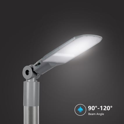 Brilagi - LED lampa uliczna URBANLIGHT LED/100W/230V szara IP65