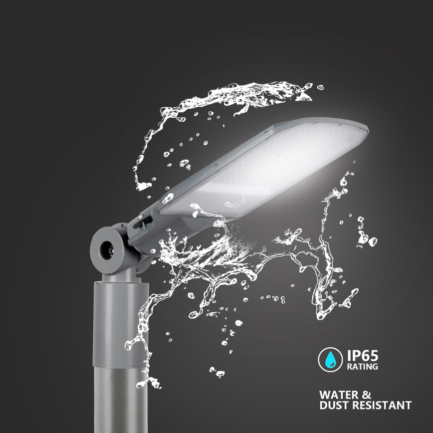 Brilagi - LED lampa uliczna URBANLIGHT LED/100W/230V szara IP65