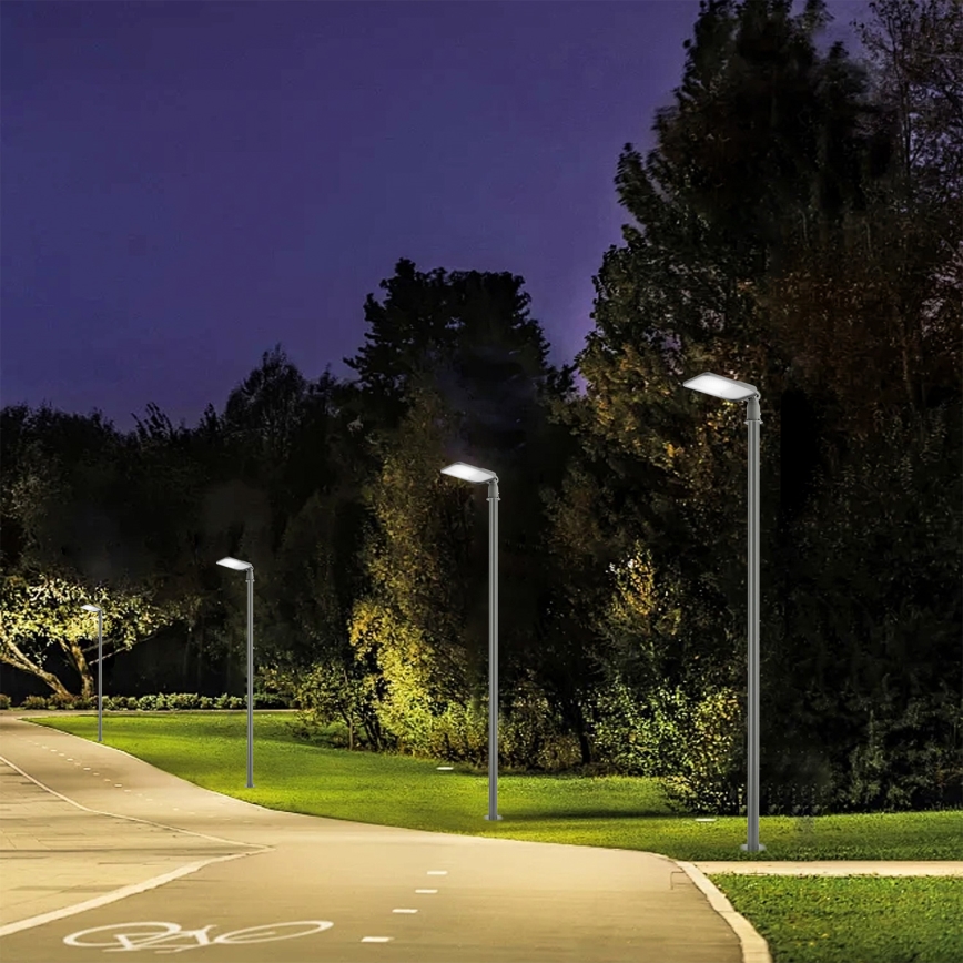 Brilagi - LED Lampa uliczna URBANLIGHT LED/100W/230V szara IP65