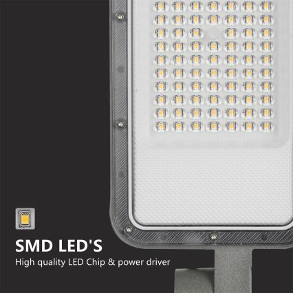 Brilagi - LED Lampa uliczna URBANLIGHT LED/100W/230V szara IP65