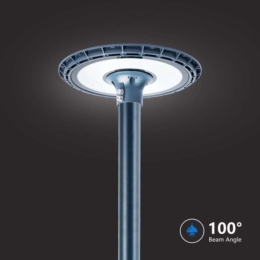 Brilagi - zewnętrzna lampa uliczna LED ze słupem 3 m URBANSPARK LED/120W/230V antracyt IP65